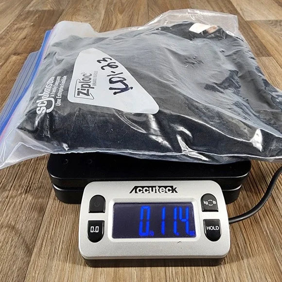 Olivaceous Black Ramie Linen Blend Ruffle Puff Sleeve Mini Shift Dress Small - Picture 14 of 14